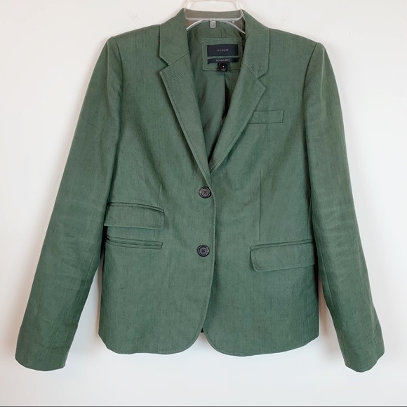 J. Crew Linen Schoolboy Blazer - Picture 13 of 14
